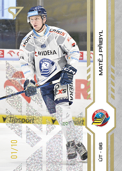 Matej Pribyl Vitkovice Tipsport ELH 2024/25 SportZoo 2. serie Golden Glow /10 #323